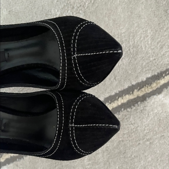 Casadei Black suede Heels - Picture 7 of 10